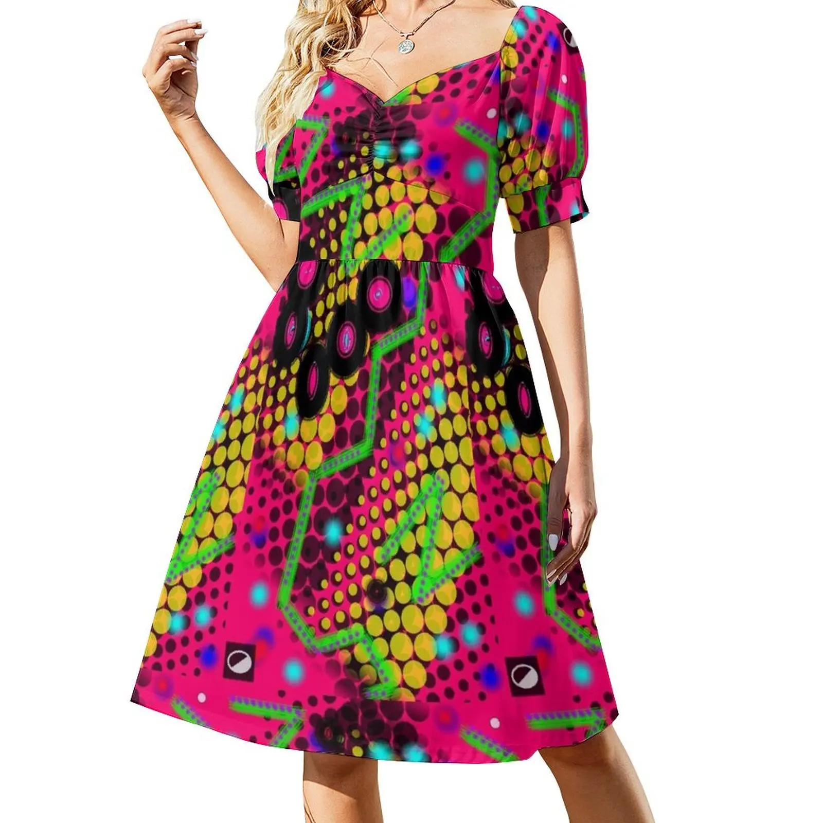 

Disco Spaz City Sleeveless Dress dresses for official occasions Long dress woman