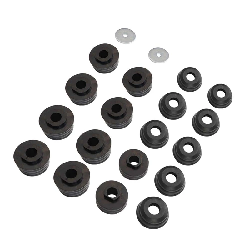 

Body Cab Mount Bushing Kit Replacement For Ford F250 F350 2WD/4WD 1999-2016 Super Duty KF04050BK