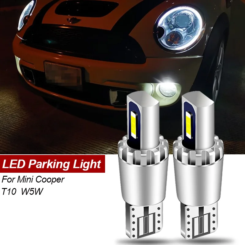 2x LED Clearance Light Parking Bulb Lamp W5W T10 Canbus For Mini Cooper