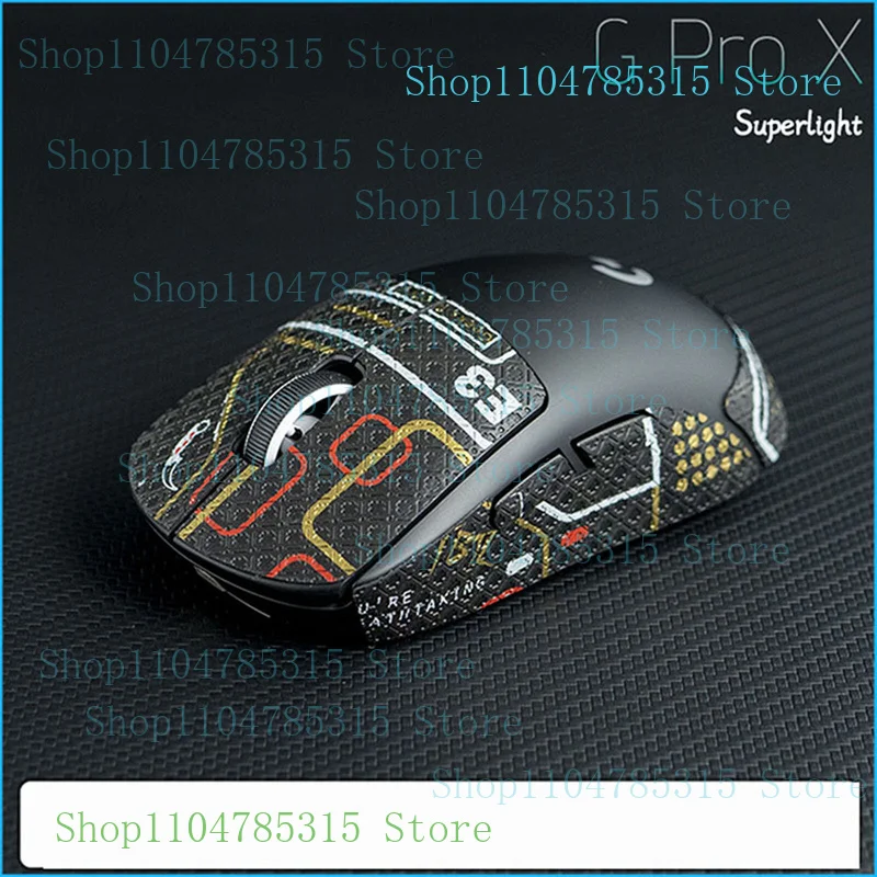 Logitech GPW2 GenerationG Pro X 마우스용 맞춤형 스티커 미끄럼 방지 스티커