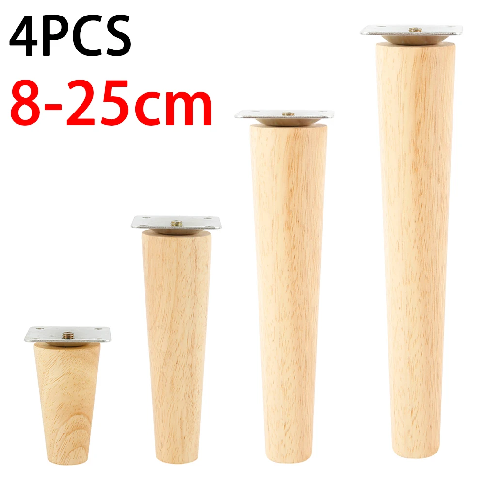 Wood Furniture Legs Oblique Straight Table Sofa Support