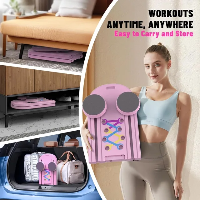 Foldable Pilates Reformer Training Set 4
