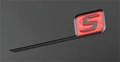 Matt black red