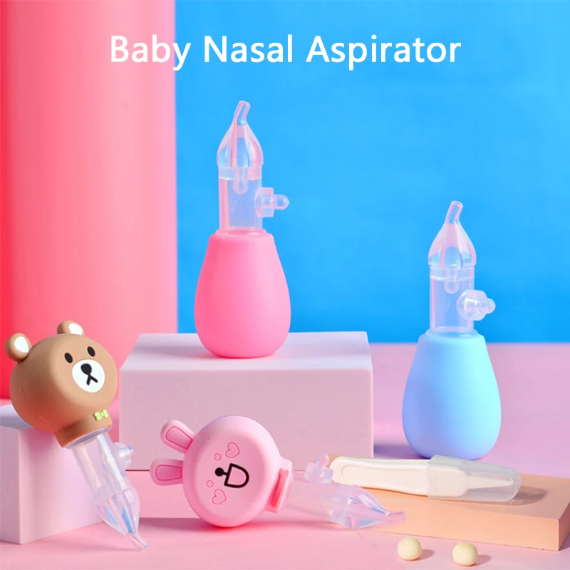 

Newborn Silicone Safety Nose Cleaner Vacuum Suction Baby Nasal Aspirator Nose Cleaner Tweezers Baby Health Care Nasal Cavity