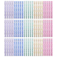 100 Pcs Wind Chime Making Accessories Metal Tube Parts Aluminum Oxide Decorative Tubes 1