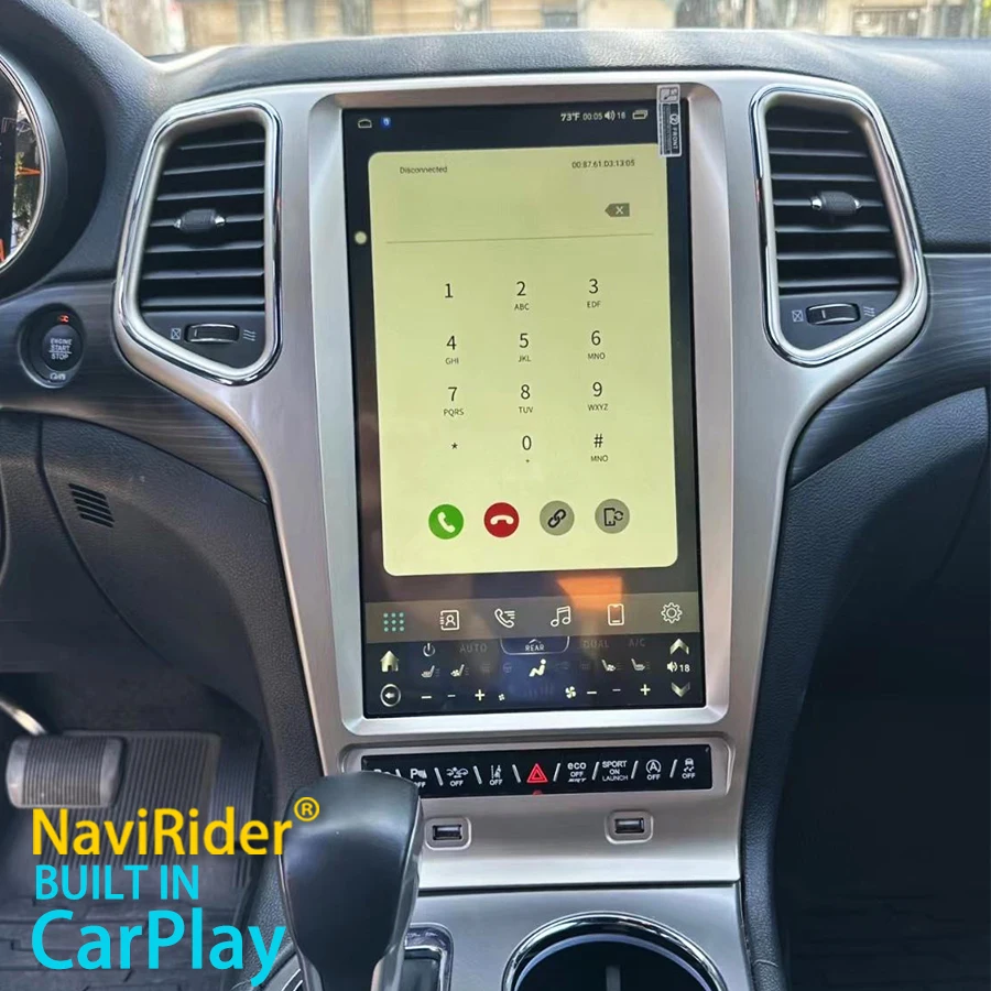 

Tesla Screen For Jeep Grand Cherokee WK2 2010-2020 Car Multimedia Video Player GPS Navigation Radio 8Core 128G Android Carplay