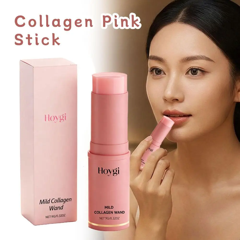 Collagen Skincare Stick Portable Pink Beauty Stick Hydrating Collagen Pink Stick Solid Moisturizi Face Cream Nourishin S37467ffba1204926b7b9c34ad7f4c161o
