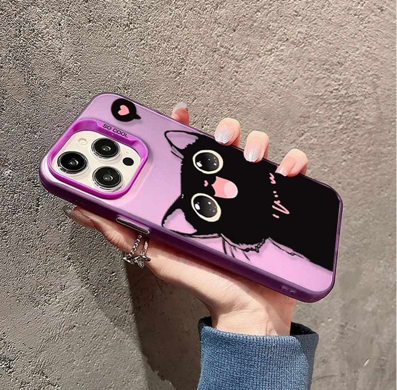 Cute Black Cat Cover - Stylish Protective Case