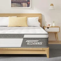 Full Size Mattress, 10 Inch Memory Foam Mattress Bed in a Box, Hybrid Mattress Full Size for Pressure Relief & Supportive 1