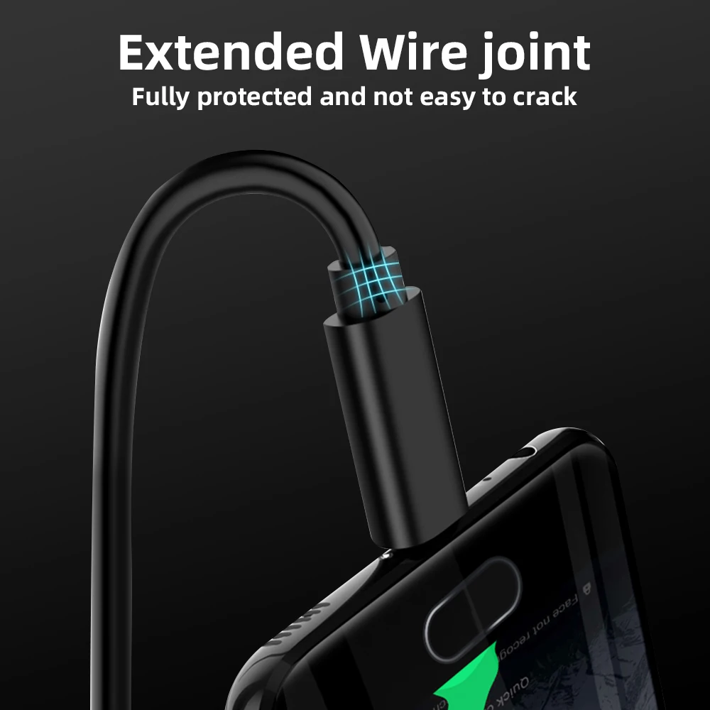 รูปสินค้า สาย USB-C to Micro B ความเร็วสูง สำหรับ Samsung และอุปกรณ์อื่นๆ