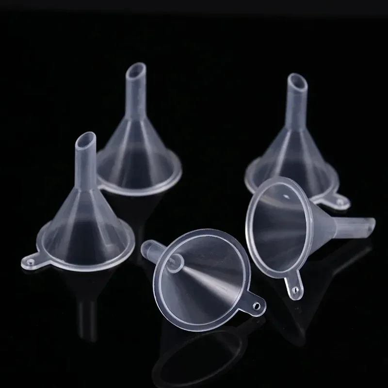 Plastic Funnel Laboratory Mini Funnel Perfume Subpackage Essential Oil Kitchen
