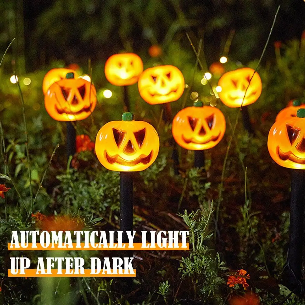 

Solar Pumpkin Garden Decoration Light Halloween Lamp Courtyard Garden Terrace Atmosphere Layout Waterproof Landscape