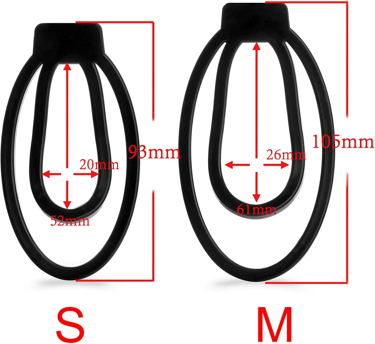 Upgrade UFU Clip Male Cock Cage Inner Pants Clip Rear Court Toys Mimic Female Clitoris Adult Erotic Toys
