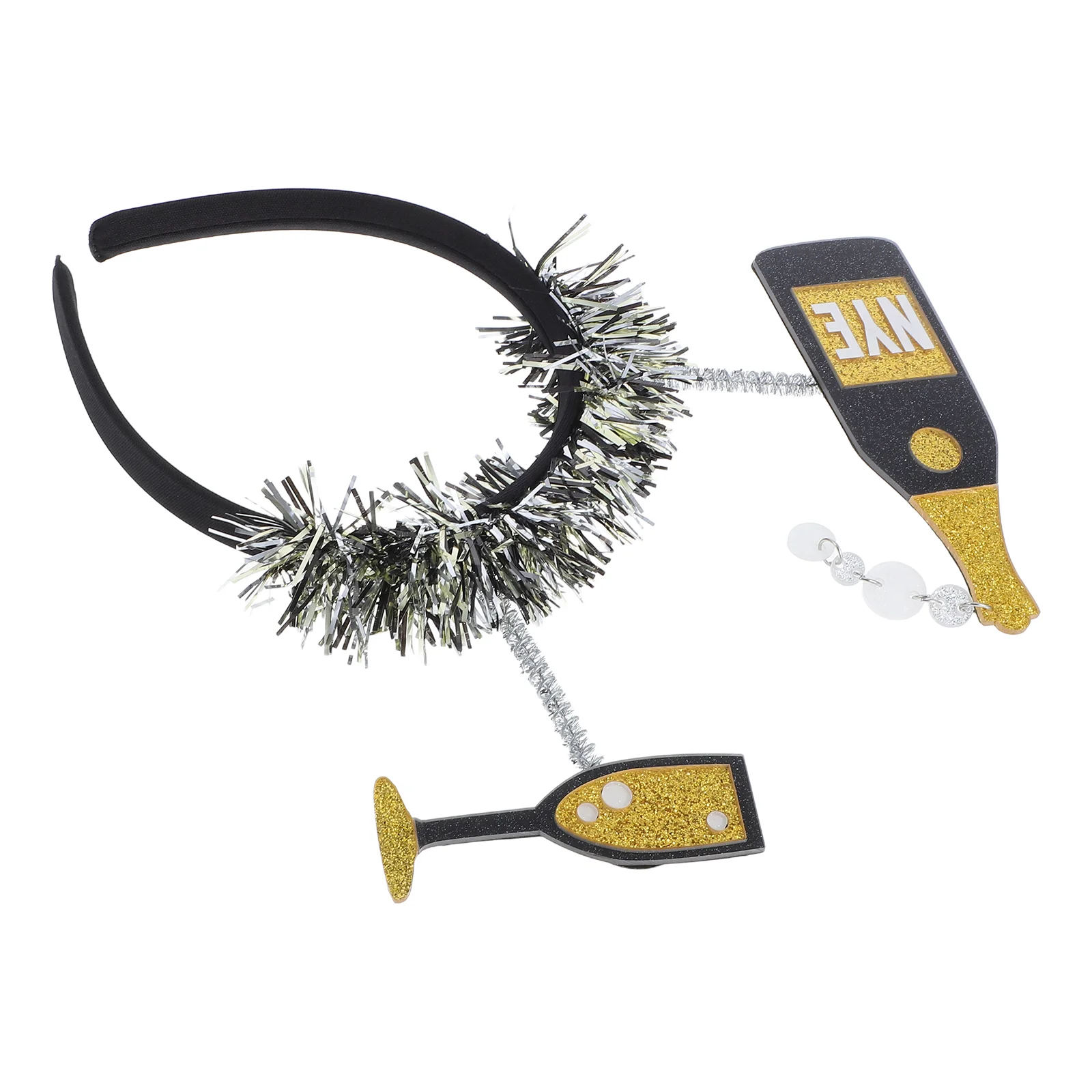 Bottle Shaped Hair Accessories Unique Headbands Holiday Decorations Festive Hair Bands New Year Costumes Accessories