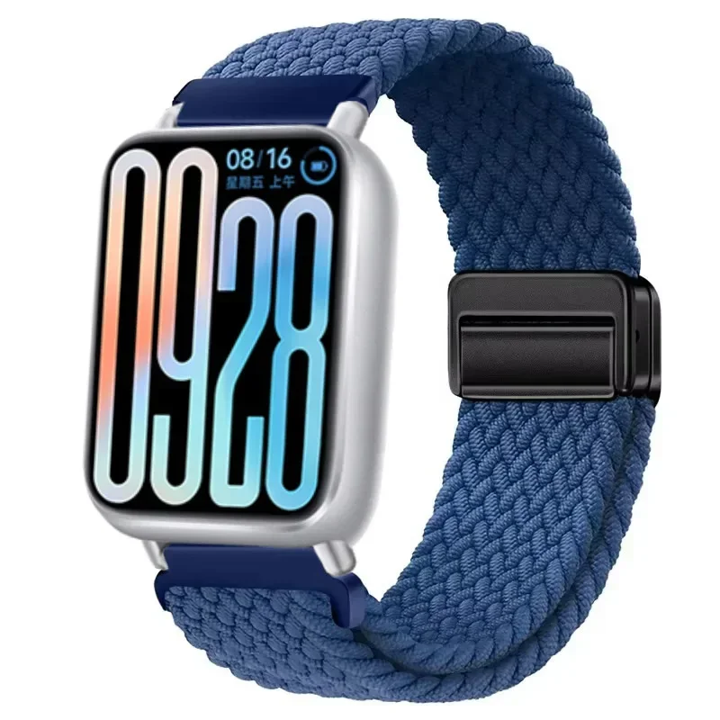 Nylon Braided Magnetic Buckle Strap - Breathable & Comfortable Replaceable Band