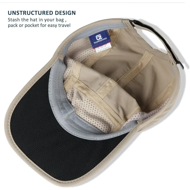 Men's Foldable Outdoor Cap UPF 50+ Sun Protection