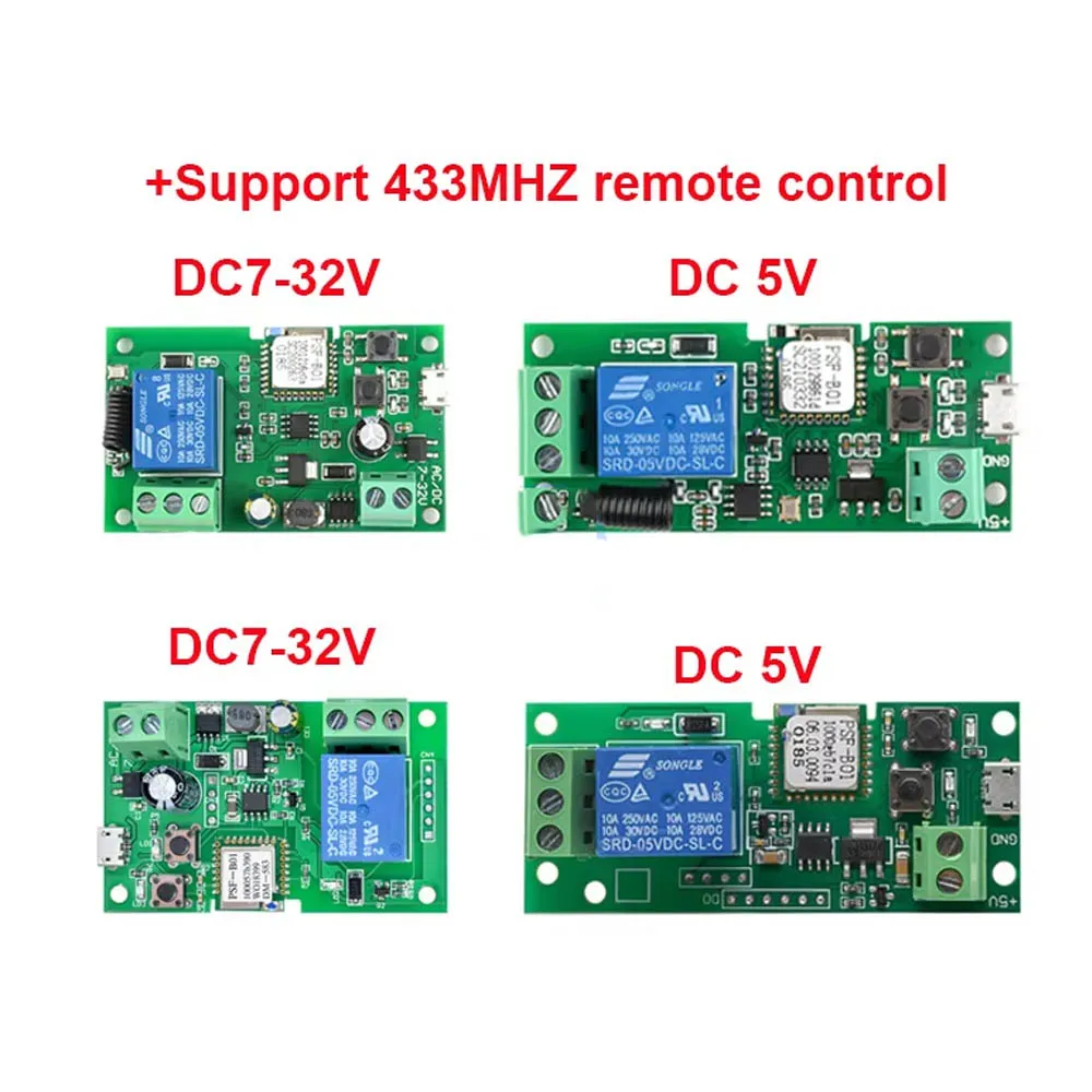 Smart WiFi Relay Module for Remote Home Automation Control