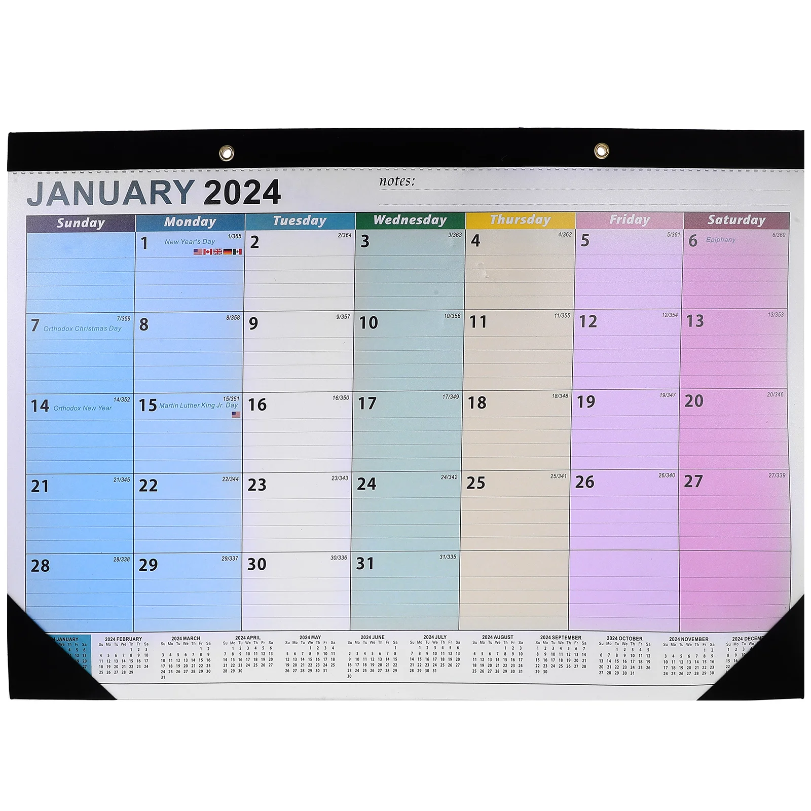 20232024 Decorative Calendar Wall Hanging Decoration Time Planning Large