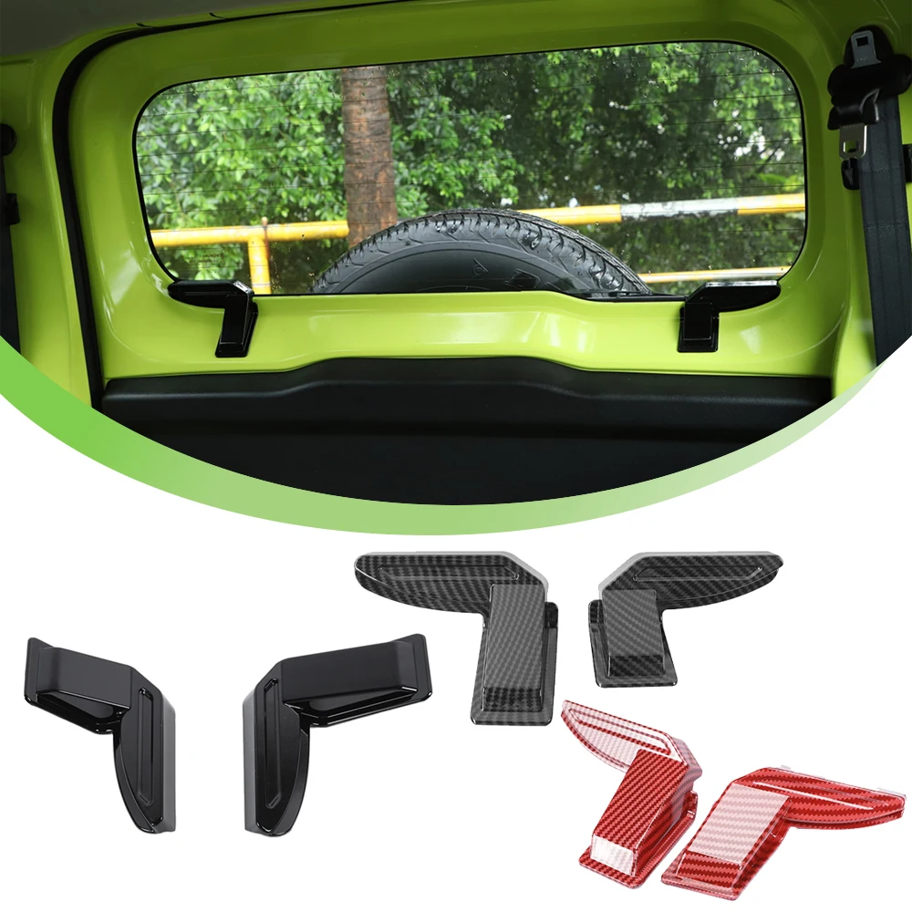 2-Pack Rear Windshield Heating Wire Protection Cover Trim for Suzuki Jimny Car Interior Accessories