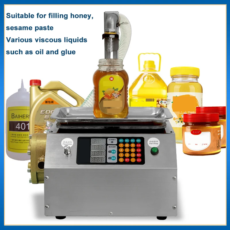 

Edible Oil Filler Fully Automatic Honey Filling Flowing Machine Lubricant Glue Filling Machine Smart CSY-L15