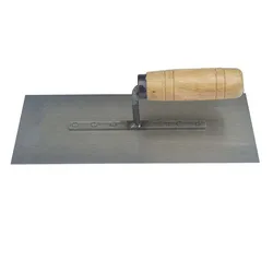 Plaque de serrage à la boue, plaque de plâtre, truelle d'essuyage, couteau à argile, flotteur de nivellement, Construction de murs blancs, Ttools 