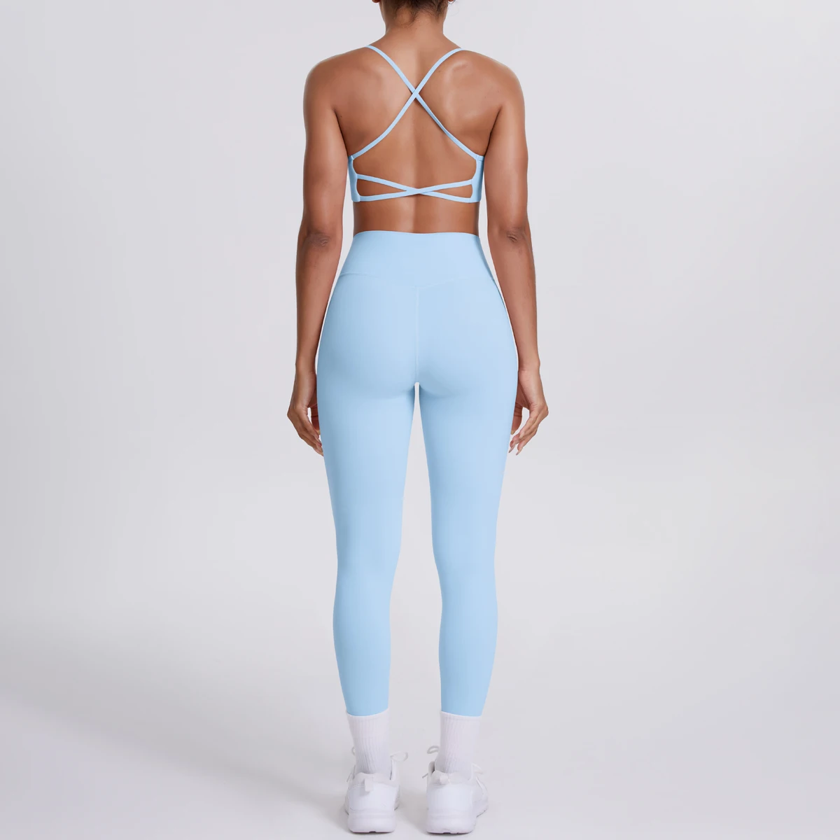 Women's Yoga Suit – Seamless Sports Bra & High Waist Leggings | Breathable Quick Dry Activewear