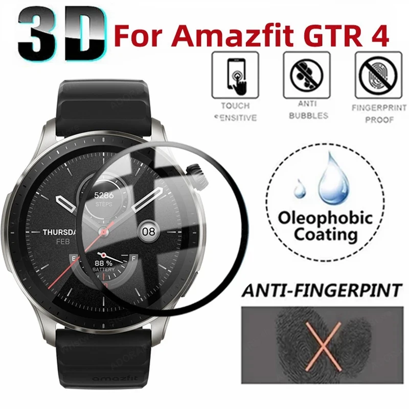 Premium 3D Curved Edge Full Coverage Screen Protector - Soft Protective Film, Not Tempered Glass