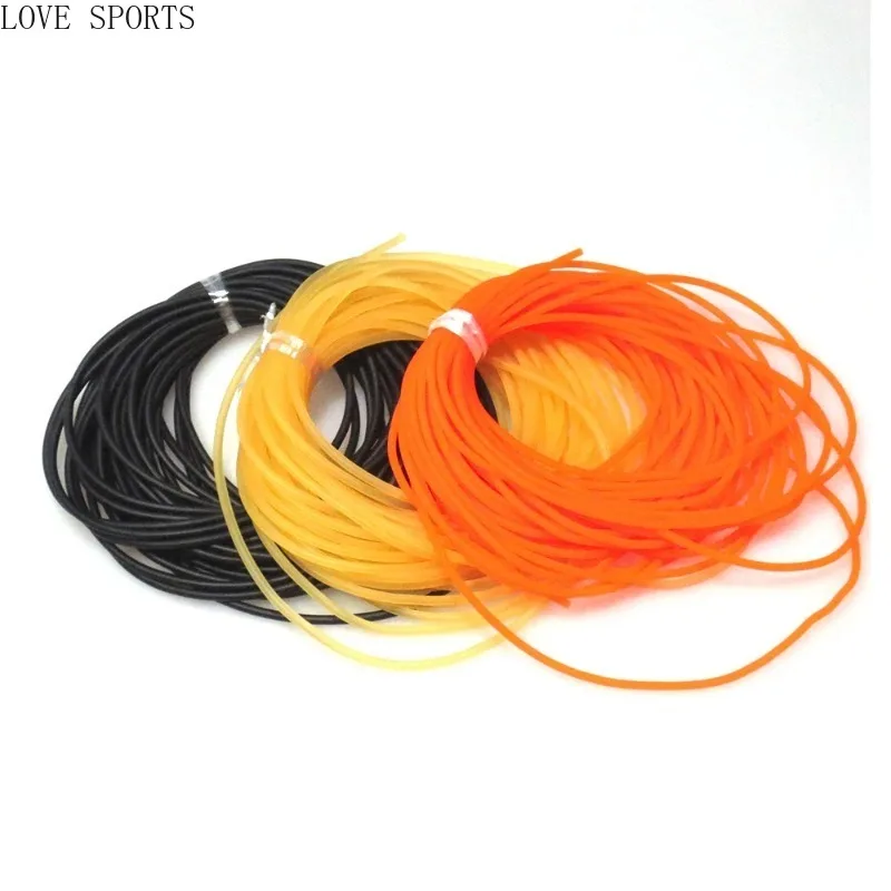 5-10m High Elastic Latex Rubber Band 2.4mm 2.5mm 2.8mm Tennis Training Telescopic Training Elastic Rope Accessories For Friend