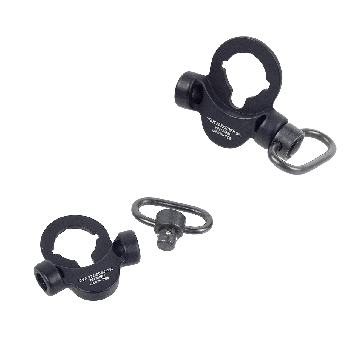 

Tactical AEG Rear Clip Strap Buckle Dual Side End Plate Flexible QD Sling Mount Push Botton Adapter For M4 M16 Airsoft