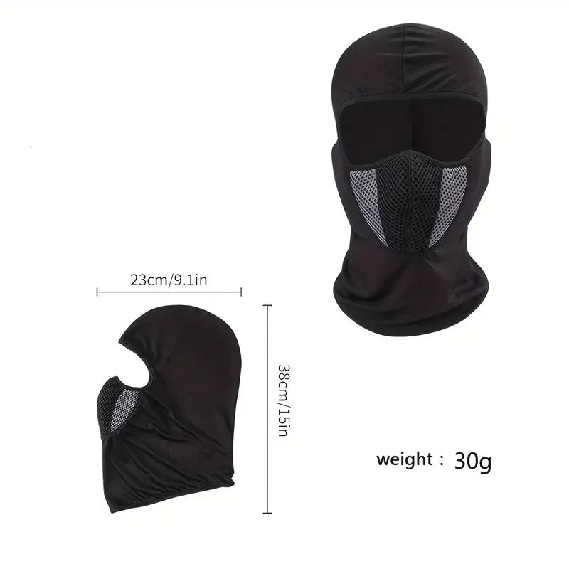 1 PC Four Seasons Cycling Mask Motorcycle Warm Headgear Outdoor Ski Mask Filter Headgear Breathable Mesh