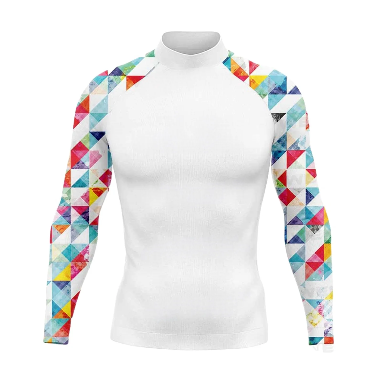 Men Rash Guard Surfing Diving Suits UV Protection Tights Rashguard Long Sleeve Swim Float Suit Swimming T Shirt Surf Clothes