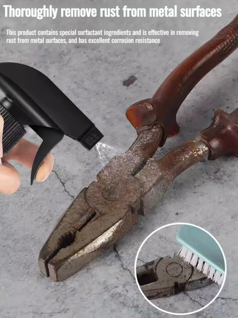 Industrial strength rust remover steel steel metal fast cleaning household doors and windows rust remover anti-rust liquid