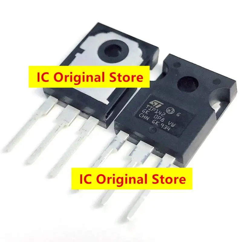 TIP142 Original Chip Electronic Integrated Circuit TO-247 TIP 147 142 Darlington Transistor Package TO247 TIP147 bjt transistor,mosfet transistor,transistors kit,triac transistor