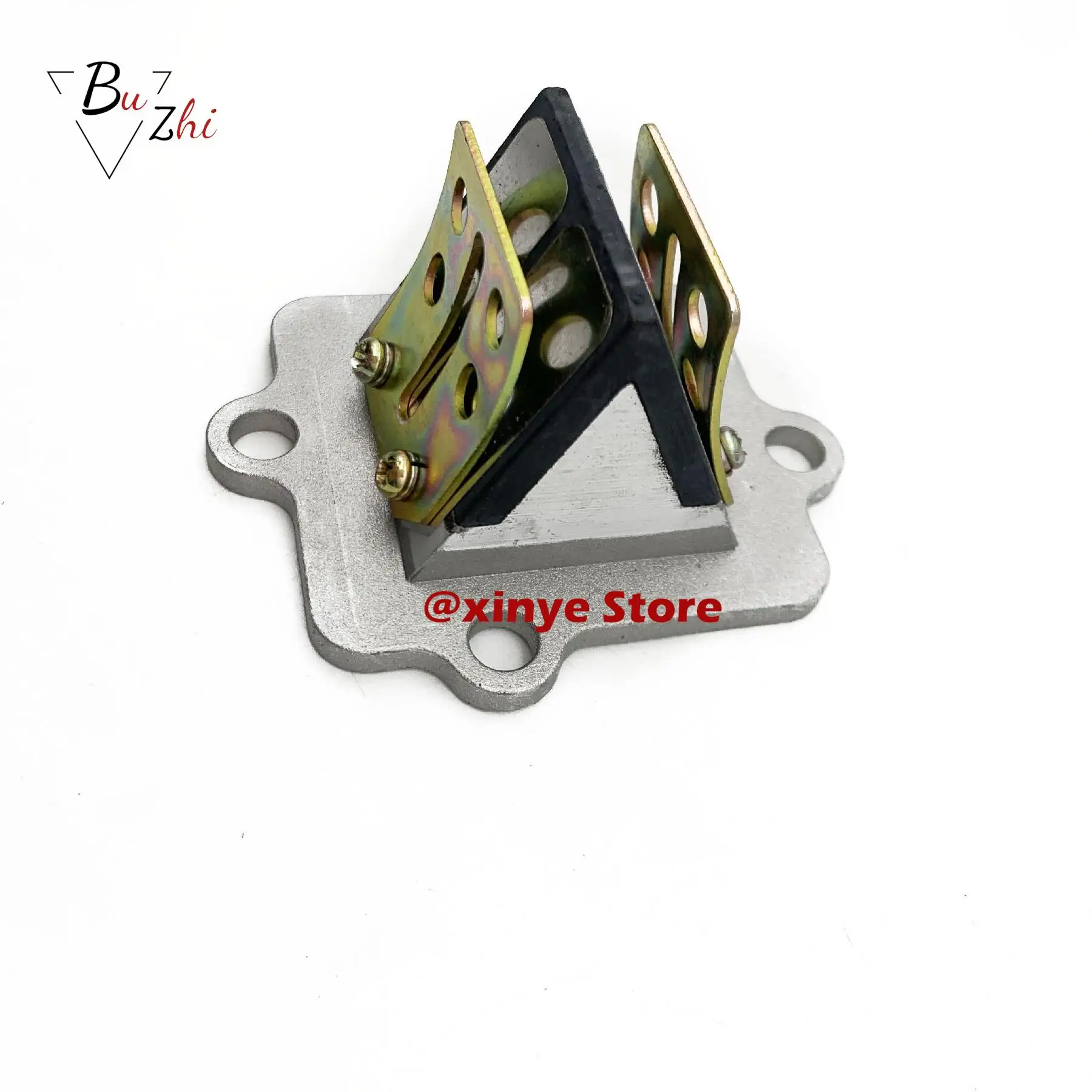 GOOFIT Ansaugkrümmer Mit Reed Ventil - Für 2-Takt Roller Jog, Vino, Zuma