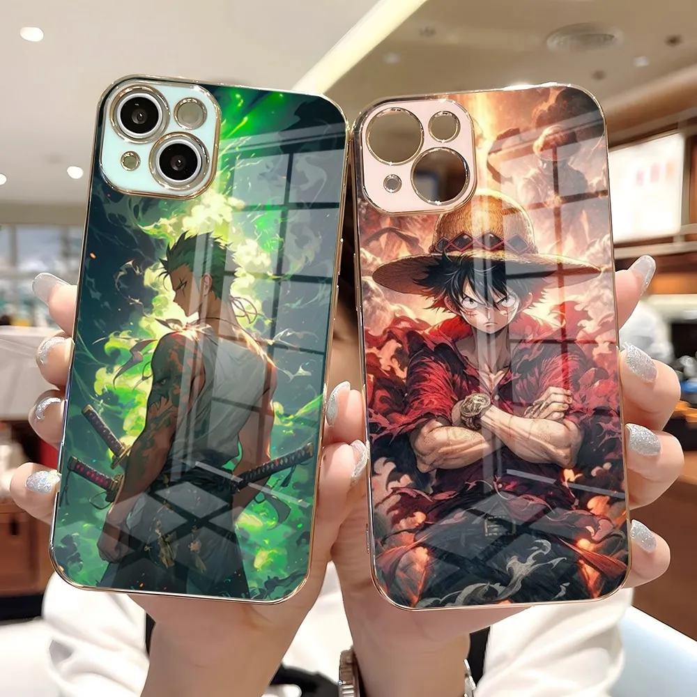 Custodia Per Telefono Pirate Monkey D Rufy Roronoa Zoro Per Samsung S24 S23 S22 S21 S20 S20Fe S10 Plus Custodia In Silicone Elettrolitico