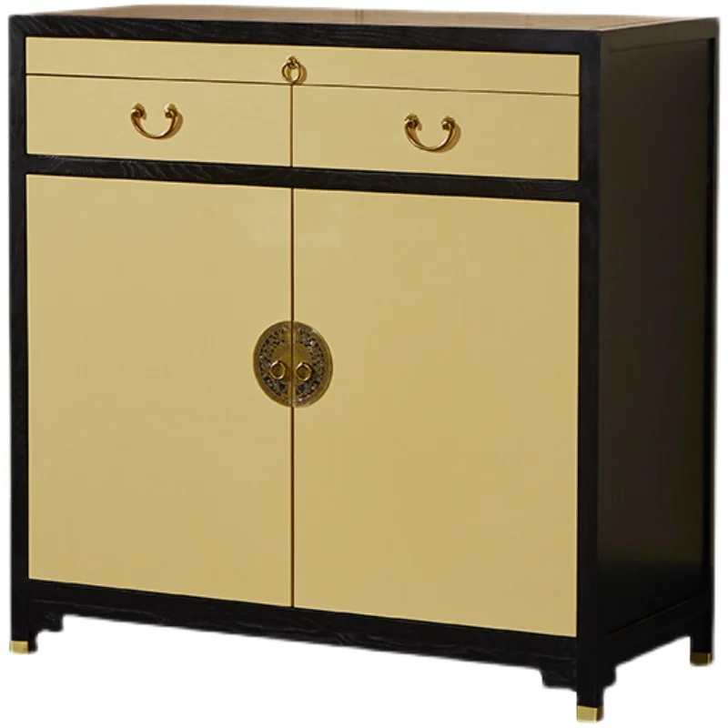 

God of Wealth Worship Table Color Matching Buddha Shrine Household Solid Wood Prayer Altar Table