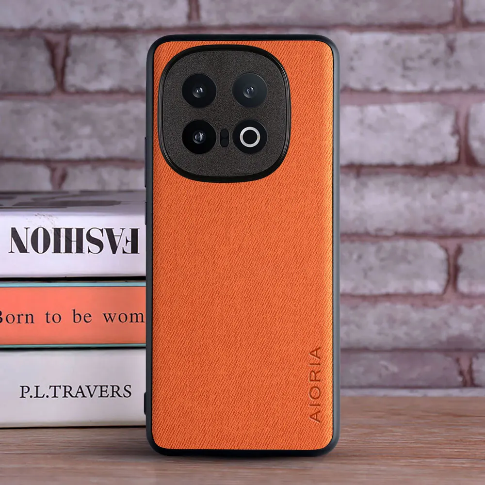 Luxury Textile Leather Phone Case Cover