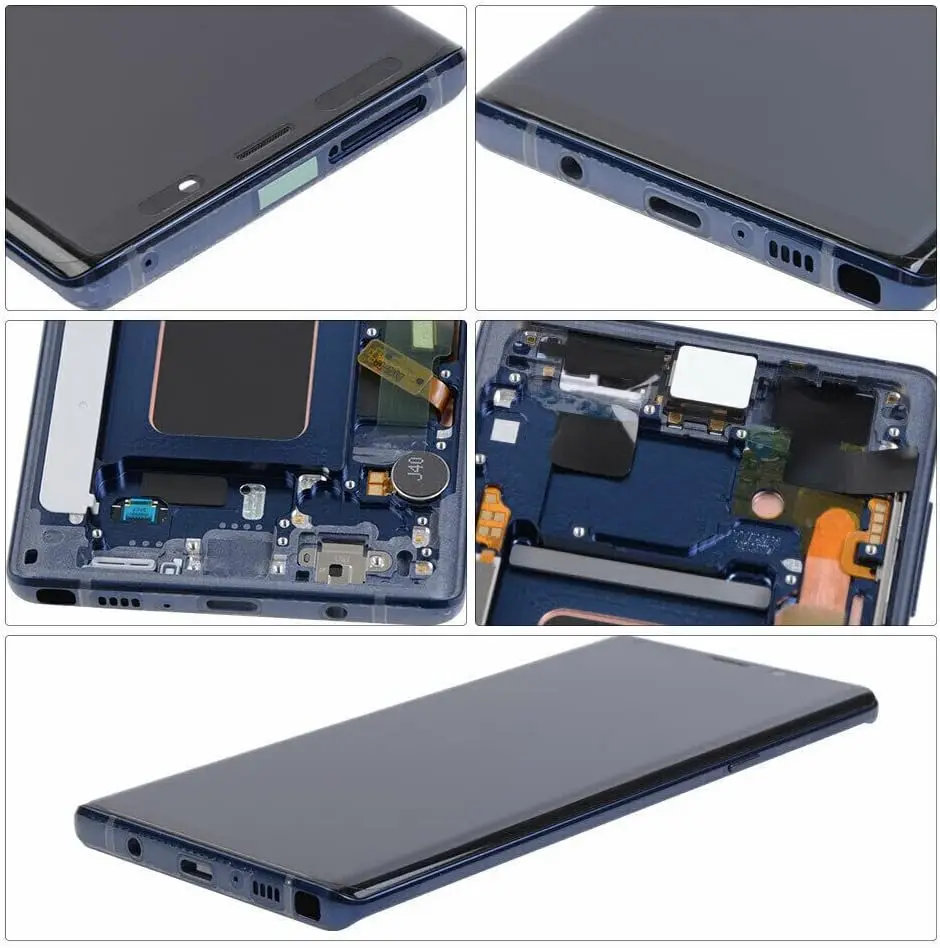 삼성 갤럭시 노트 9 SM-N960F/DS LCD 터치 스크린 디지타이저 노트 9 용 슈퍼 OLED, LCD 디스플레이 교체