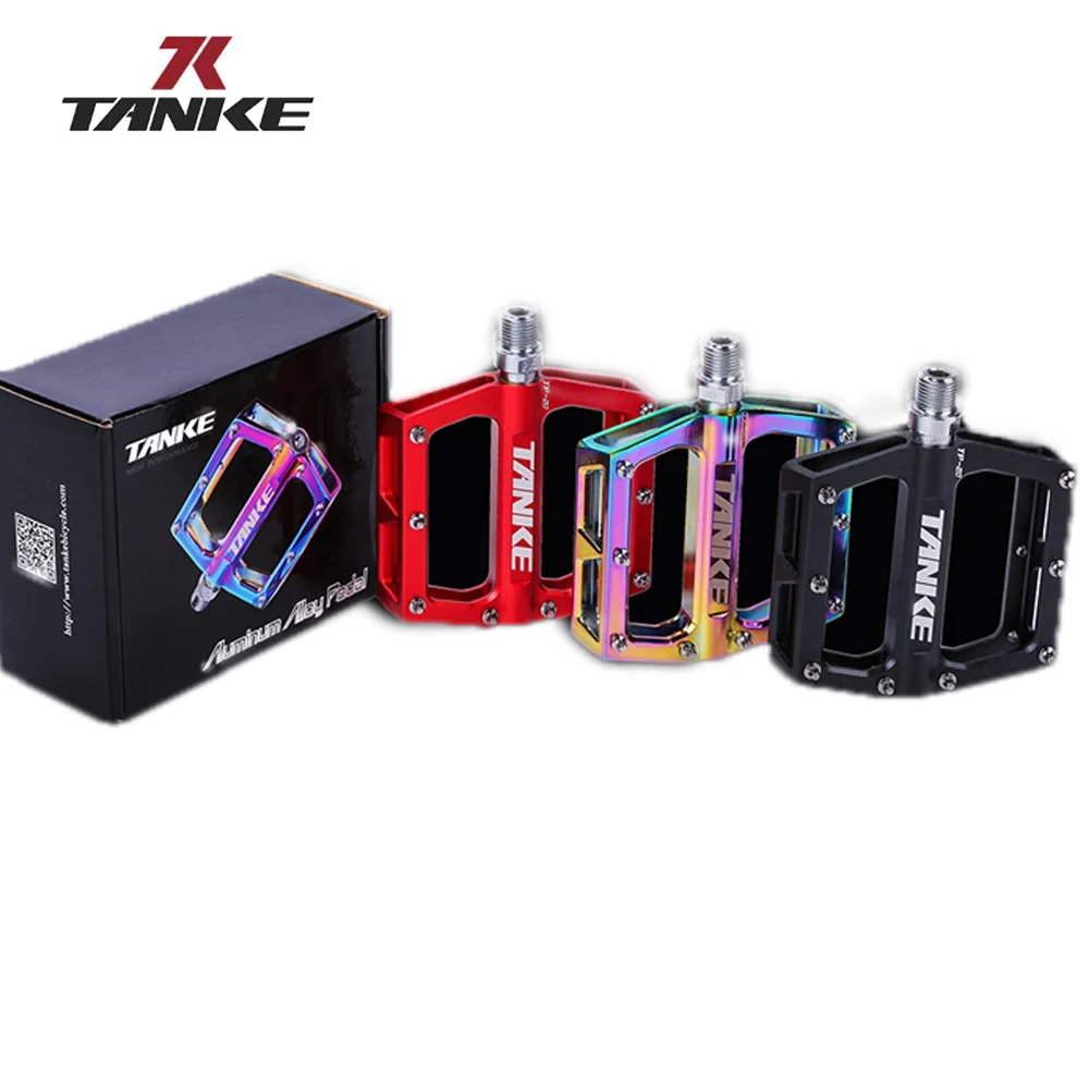 

Mountain bike accessories pedal TANKE TP-20 ultra-light aluminum alloy color hollow anti-skid bearing