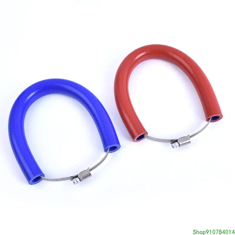 Motorcycle Exhaust Pipe Drop Protection Ring Exhaust Protection Rubber
