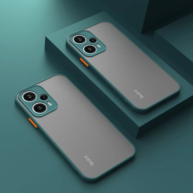 Capa De Silicone Macia À Prova De Choque Para Xiaomi Redmi Nota 13 12