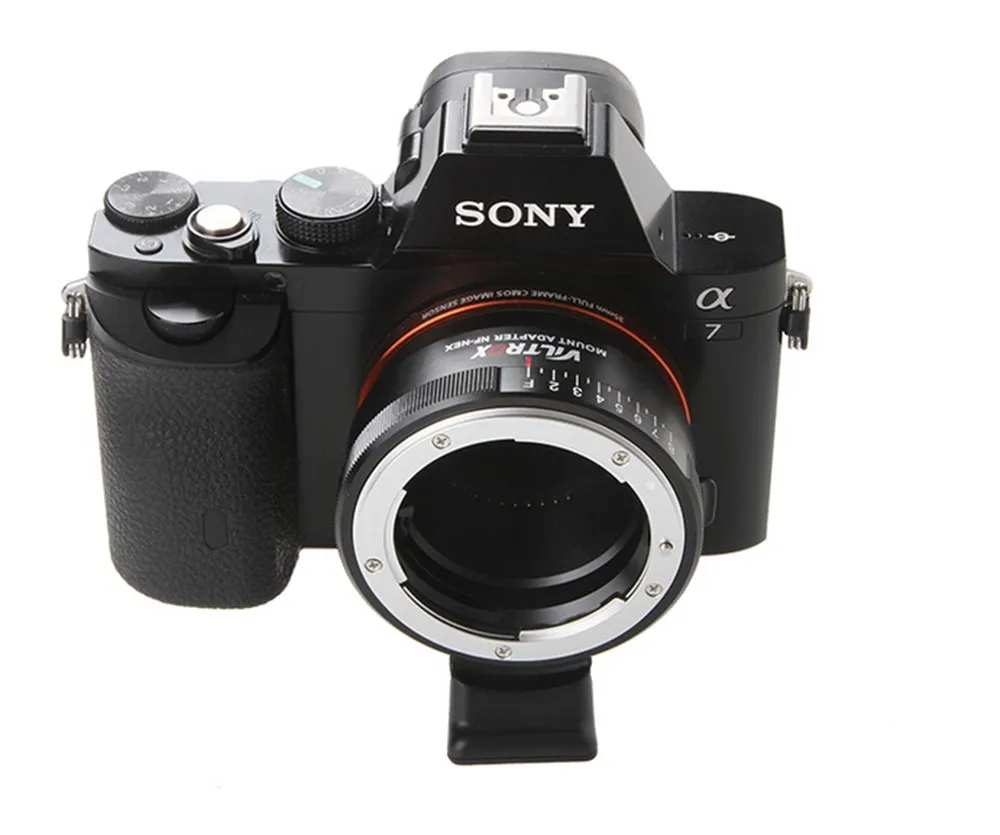 VILTROX NF-NEX Mount Adapter Ring for Nikon F and G Lens to Sony E Mount Camera