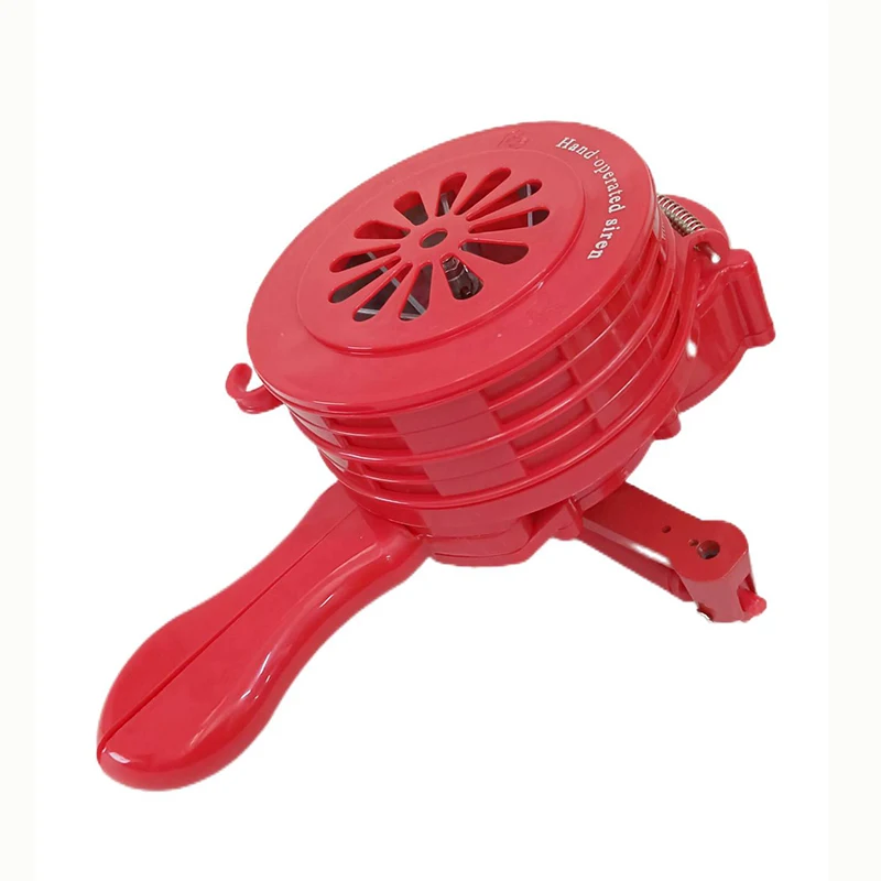 Hand Crank Siren Horn 110Db Manual Operated Metal Alarm Air Raid Emergency Safety A07 - View #3