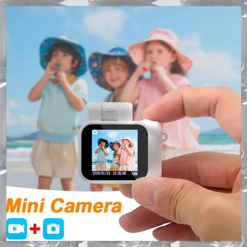 Hot Selling-Monoreflexes Style Mini Camera HD1080P CMOS With LCD Screen Flash Lamp And Battery Dock Portable Video Recorder DV,M