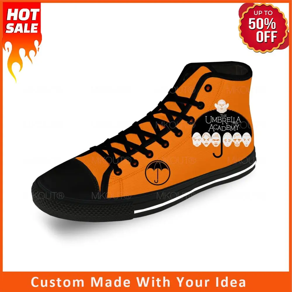 

Мужские и женские тканевые кроссовки с 3D-принтом, с высоким верхом