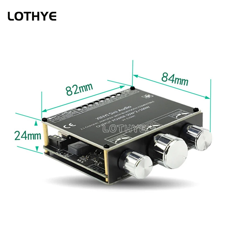 Amplificador Bluetooth 2.1 Canales 50W+50W+100W - Placa Subwoofer TPA3116D2 HiFi