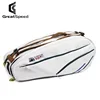 GreatSpeed Tennis Badminton Raquet Sports Bag Men Women Backpack Large Capacity Can Hold 6 Rackets Independent Shoe Pocket 1