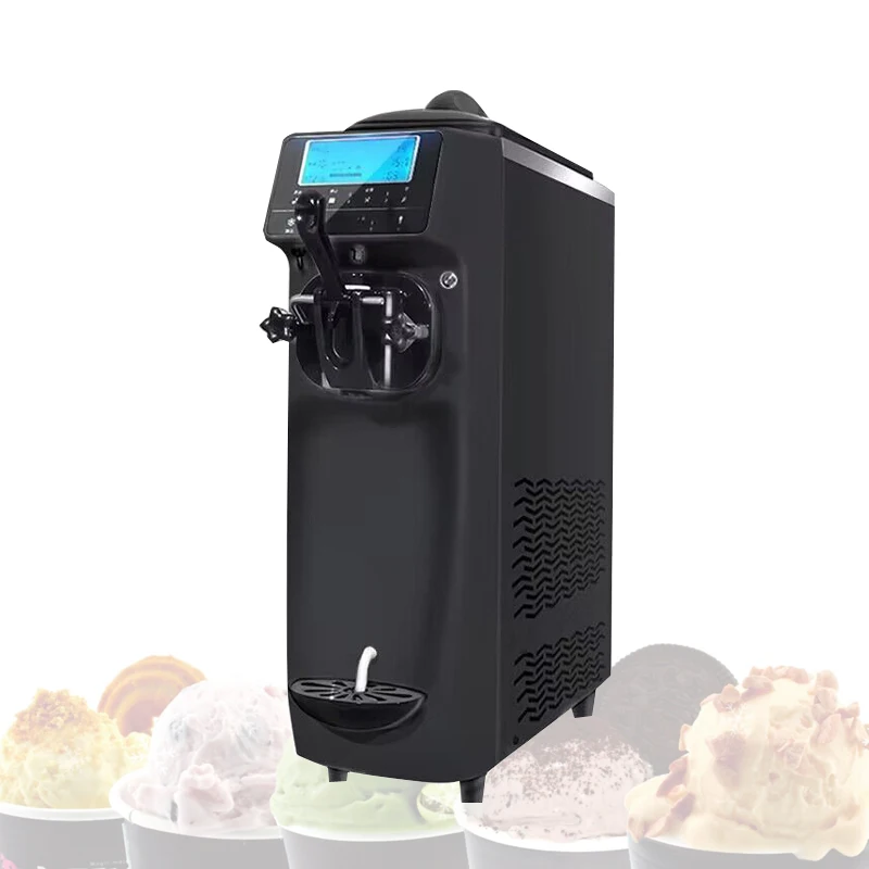 

Mini Soft Serve Ice Cream Making Machine Frozen Yogurt Ice Cream Maker