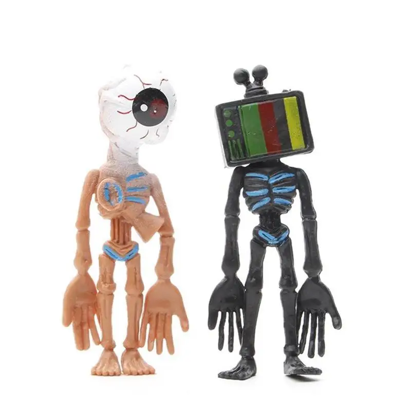 Siren Head Actionfiguren-Set – 8 Stück, 10–12 Cm, Aus PVC, Für Kinder & Sammler