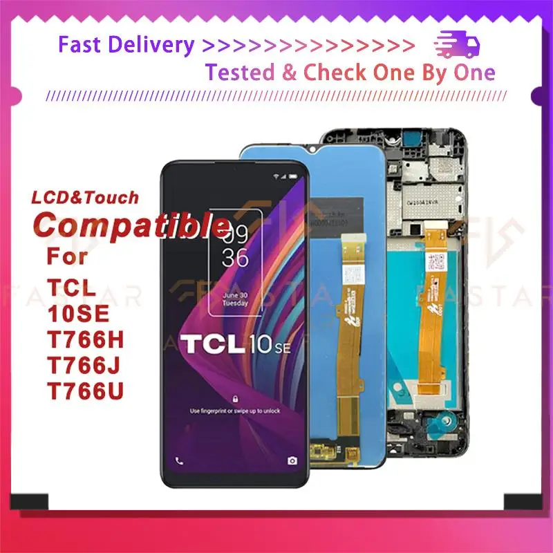 OEM For TCL 10L Plex 10 5G 10 SE LCD Touch Screen Display Digitizer Replacement I.304439350